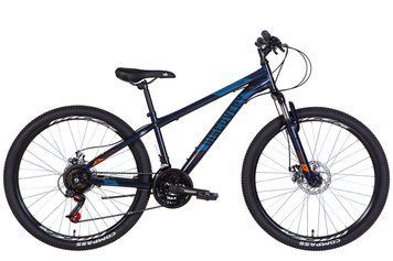 Велосипед 26" Discovery RIDER AM DD 2022, 16", темно-синий с оранжевым