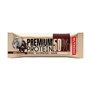 Протеїновий батончик NUTREND Premium Protein Bar 50% (Печиво + Крем) 50 г
