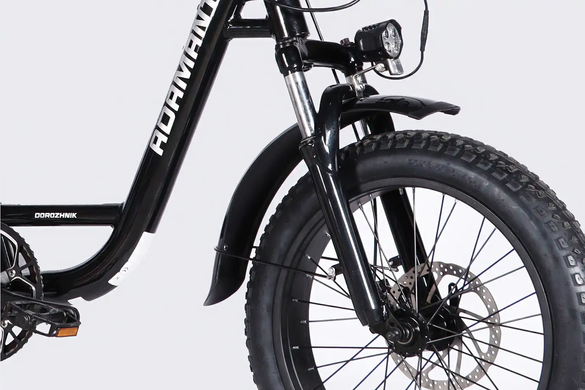 Электровелосипед 20" Dorozhnik ADAMANT 48B 17,5 А*ч 500 Вт (2026), 18,5", чёрный