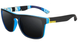 Сонцезахисні окуляри Quisviker, чорний з синім