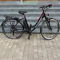 Электровелосипед Corratec C-Power 28, 19", черный с красным