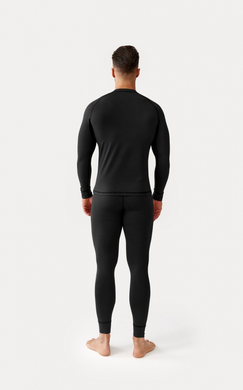 Термобелье Radical Warm + балаклава, черный,  M