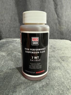 Масло Rock Shox 7WT для вилок і амортизаторів 120 ml
