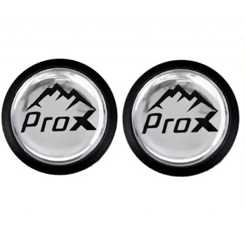 Заглушки в руль ProX пара, сріблястий