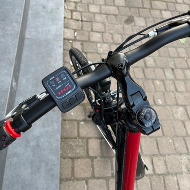 Електровелосипед Corratec C-Power 28, 19", чорний з червоним