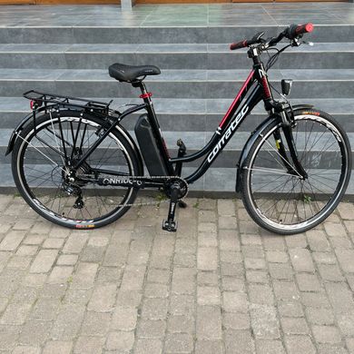 Електровелосипед Corratec C-Power 28, 19", чорний з червоним