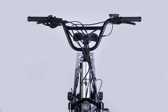 Електровелосипед 20" Dorozhnik ADAMANT 48B 17.5А*г 750Вт (2026), 18,5", сріблястий