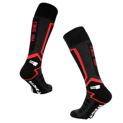 Лыжные/Трекинговые носки Radical Pro Series, черный с красным, 35-38