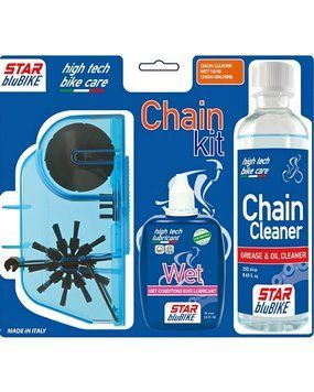 Набор STARbluBike Chain Kit для ухода за велосипедом
