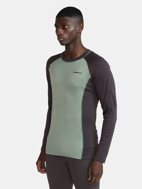 Термобілизна чоловіча Craft Core Warm Baselayer Set Man, зелений, L