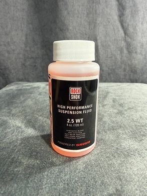 Масло Rock Shox 2,5WT для вилок і амортизаторів 120 ml