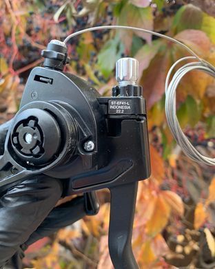Моноблок Shimano ST-EF41 Tourney лівий на 3 шв , чорний