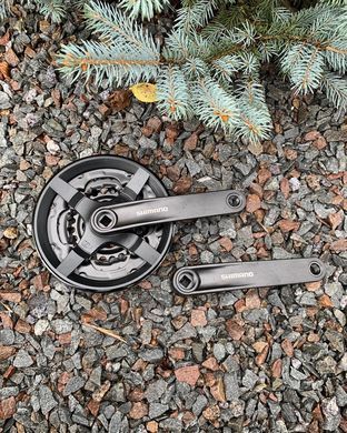 Шатуни Shimano FC-TY501 42/34/24Т 170мм, чорний