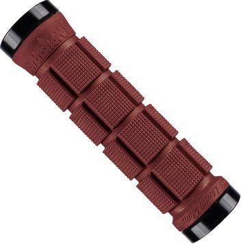 Гріпси Lizard Skins NORTHSHORE 130мм, два замка, темно-червоний