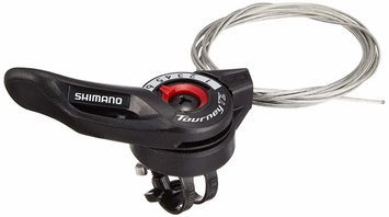 Манетка Shimano SL-TZ500 правая на 6 скоростей, чёрный