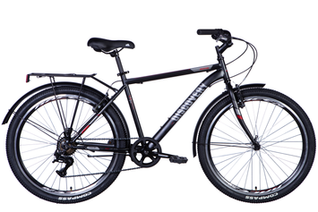 Велосипед 26" Discovery PRESTIGE MAN 2024, 18", черный
