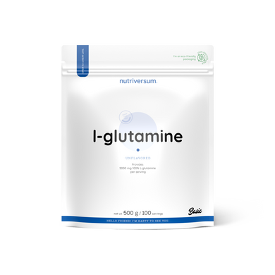 Амінокислота Nutriversum L-GLUTAMINE, 500 г