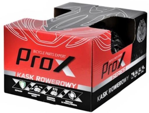 Шлем велосипедный ProX Thunder красный карбон