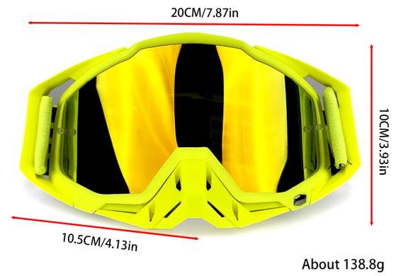 Окуляри NAFEIB MTB, червоний