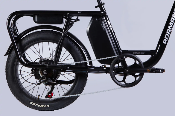 Электровелосипед 20" Dorozhnik ADAMANT 48B 17.5А*г 750Вт (2026), 18,5", чёрный