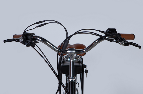 Электровелосипед 28" Dorozhnik eRETRO FR 36V 12.5Ah 500W (2025), 19", чёрный