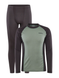 Термобілизна чоловіча Craft Core Warm Baselayer Set Man, зелений, L
