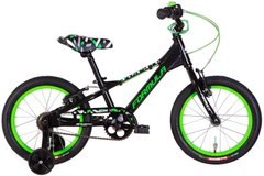 Дитячий велосипед 16" Formula SLIM 2024, чорно-зелений