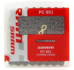 Ланцюг SRAM PC951 9шв, сріблястий
