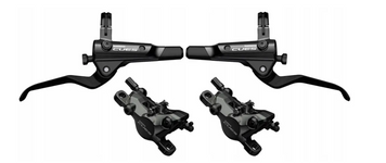 Тормоз дисковый гидравлический Shimano BLU8000/BR-U8000 CUES, чёрный