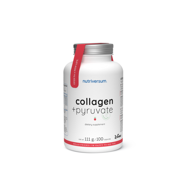 Колаген та піруват кальцію Nutriversum COLLAGEN+PYRUVATE, 100 капсул