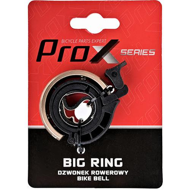 Звонок велосипедный ProX Big Ring L01, коричневый