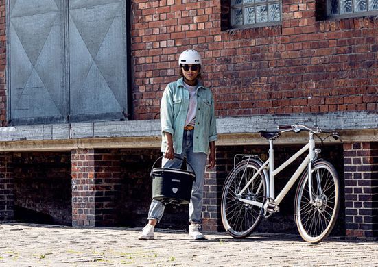 Сумка велосипедна Ortlieb Up-Town Rack Urban ash rose