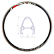 Обод Race 26" двойной 32H 14G, под V-brake, чёрный