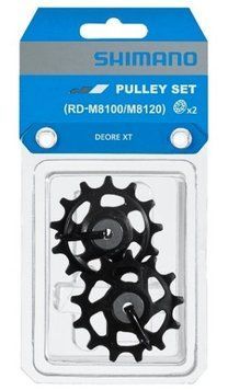 Ролики переключателя Shimano DEORE XT RD-M8100 13-зуб, 12-шв. комплект, чёрный