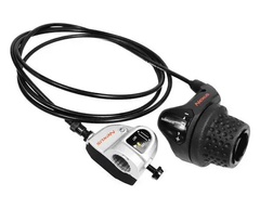 Шифтер Shimano SL-3S41 Nexus 3sp з сорочкою та клікбоксом, чорний