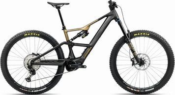 Велосипед 29" Orbea RISE LT H10 630Wh, diamond black-splash olive green matt, M