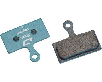 Колодки гальмівні диск JAGWIRE Organic Sport Disc DCA785 - Shimano New XT/XTR, блакитний