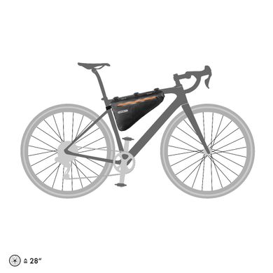 Сумка велосипедна на раму Ortlieb Frame-Pack black matt 4 л