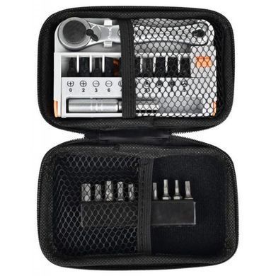 Ключ трещотка ProX KIT-15, 105мм с шестигранниками, серебристый