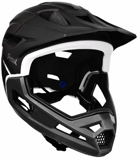 skulliphonex② Шолом велосипедний Prox Cage II TITANIUM FullFace MTB – захист та