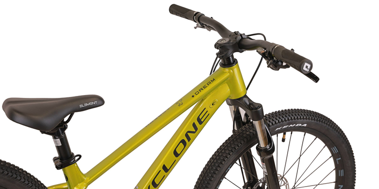 Велосипед Cyclone DREAM 24" (2025), салатовий