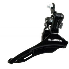 Передний переключатель Shimano FD-TZ30 28.6мм, нижняя тяга, чёрный