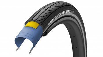 Покришка 700x40 (40-622) GoodYear TRANSIT Tour S3:Shell, чорний