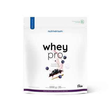 Протеїн Nutriversum WHEY PRO (чорничний чізкейк) 1000 г