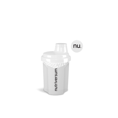 Шейкер Nutriversum Shaker Unisex Mini, 300 мл, білий