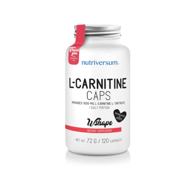 Жироспалювач Nutriversum L-CARNITINE CAPS 60 капсул