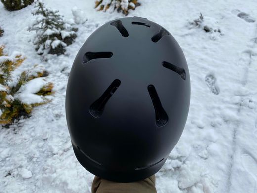 Гірськолижний шолом RockBros Origo, чорний, L (58-61 см)