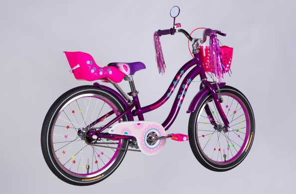 Велосипед 20" Formula FLOWER PREMIUM (2026), фіолетовий