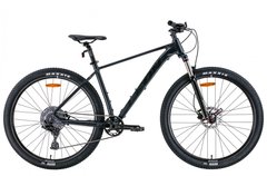Велосипед 29" Leon TN-50 AM Hydraulic lock out HDD 2022, 19", сірий із чорним