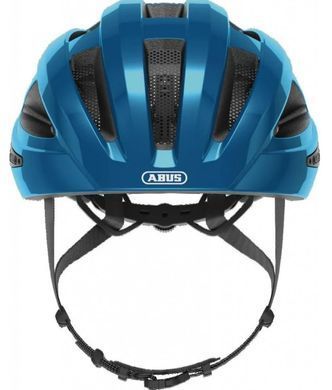 Шлем велосипедный Abus Macator Steel Blue, синий, L (58-62 см), L